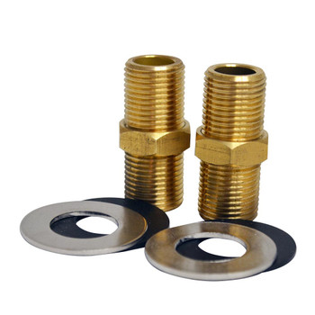 Whitehaus 2" Brass Nipple For Whitehaus Utility Faucet Installation - WHFS00098-10