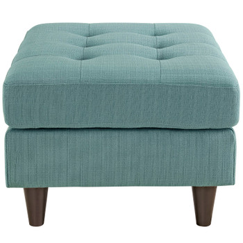 Modway Empress Upholstered Fabric Ottoman EEI-1667-LAG Laguna