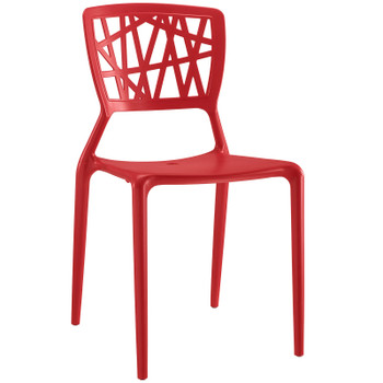 Modway Astro Dining Side Chair EEI-1706-RED Red