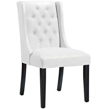 Modway Baronet Dining Chair Vinyl Set Of 2 - EEI-3950-WHI