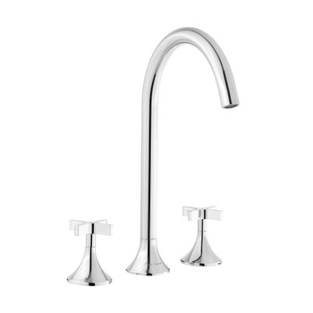 Daxton 8 in. Widespread, Cross Handle, Bathroom Faucet in Chrome SM-BF101C