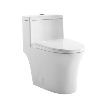 Bastille One-Piece Elongated Toilet Vortex Dual-Flush 1.1/1.6 gpf SM-1T128