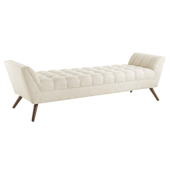 Modway Response Upholstered Fabric Bench EEI-1790-BEI Beige