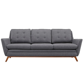 Modway Beguile Upholstered Fabric Sofa EEI-1800-DOR Gray