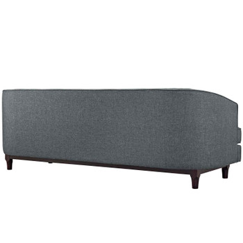 Modway Coast Upholstered Fabric Sofa EEI-2131-GRY Gray