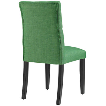 Modway Duchess Fabric Dining Chair EEI-2231-GRN Kelly Green