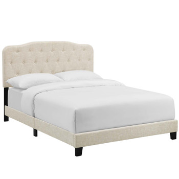 Modway Amelia Queen Upholstered Fabric Bed MOD-5840-BEI Beige