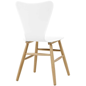 Modway Cascade Wood Dining Chair EEI-2672-WHI White