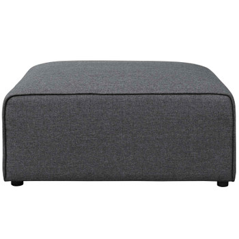 Modway Mingle Fabric Ottoman EEI-2726-GRY Gray