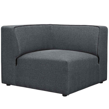 Modway Mingle Corner Sofa EEI-2728-GRY Gray