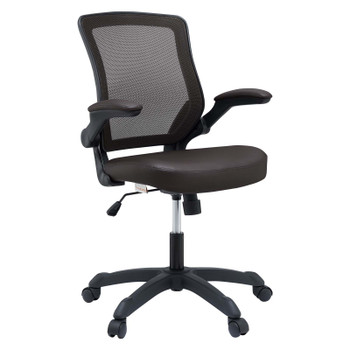 Modway Veer Vinyl Office Chair EEI-291-BRN Brown