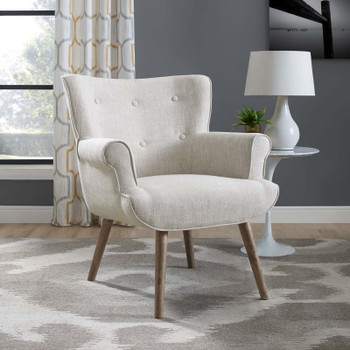 Modway Cloud Upholstered Armchair EEI-2941-BEI Beige