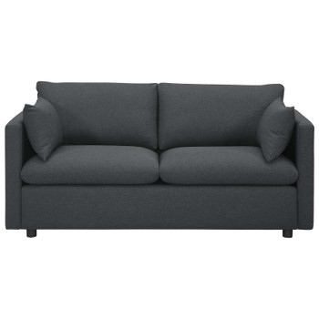 Modway Activate Upholstered Fabric Sofa EEI-3044-GRY Gray