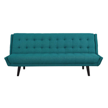 Modway Glance Tufted Convertible Fabric Sofa Bed EEI-3093-TEA Teal