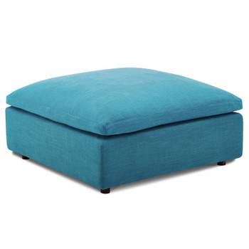 Modway Commix Down Filled Overstuffed Ottoman EEI-3318-TEA Teal