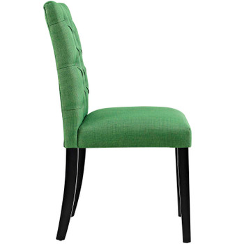 Modway Duchess Dining Chair Fabric Set of 4 EEI-3475-GRN Green