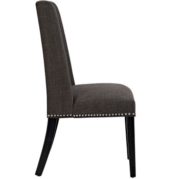 Modway Baron Dining Chair Fabric Set of 4 EEI-3503-BRN