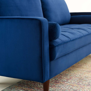 Modway Valour Performance Velvet Sofa EEI-3764-NAV Navy