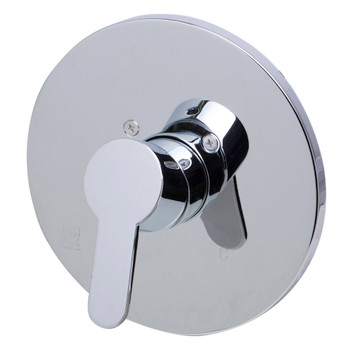 ALFI brand AB3001-PC Polished Chrome Shower Valve Mixer with Rounded Lever Handle