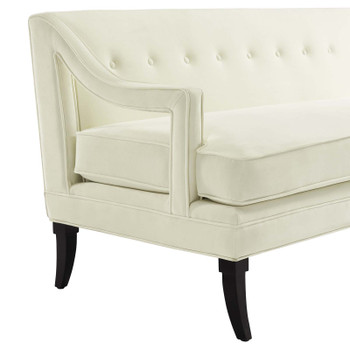 Modway Concur Living Room Set Performance Velvet Set of 2 EEI-4024-NAV-SET Ivory