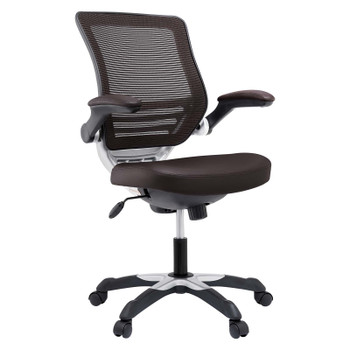 Modway Edge Vinyl Office Chair EEI-595-BRN Brown