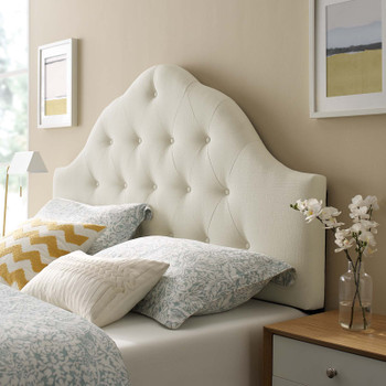 Modway Sovereign King Upholstered Fabric Headboard MOD-5166-IVO Ivory