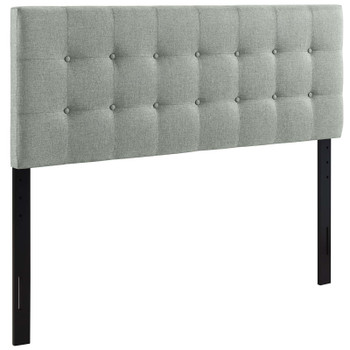 Modway Emily Queen Upholstered Fabric Headboard MOD-5170-GRY Gray