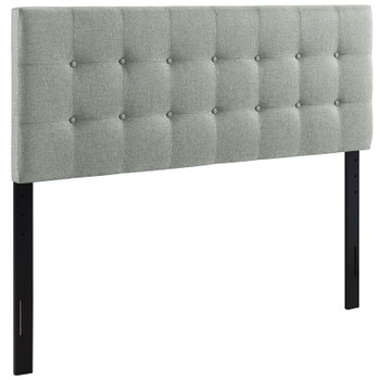 Modway Emily King Upholstered Fabric Headboard MOD-5174-GRY Gray