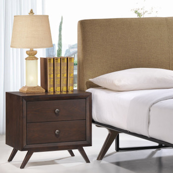 Modway Tracy Nightstand MOD-5240-CAP Cappuccino