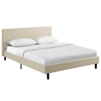 Modway Anya Full Fabric Bed MOD-5418-BEI Beige