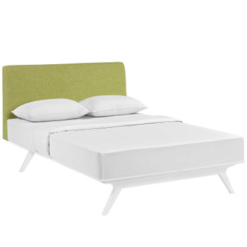 Modway Tracy Queen Bed MOD-5766-WHI-GRN White Green