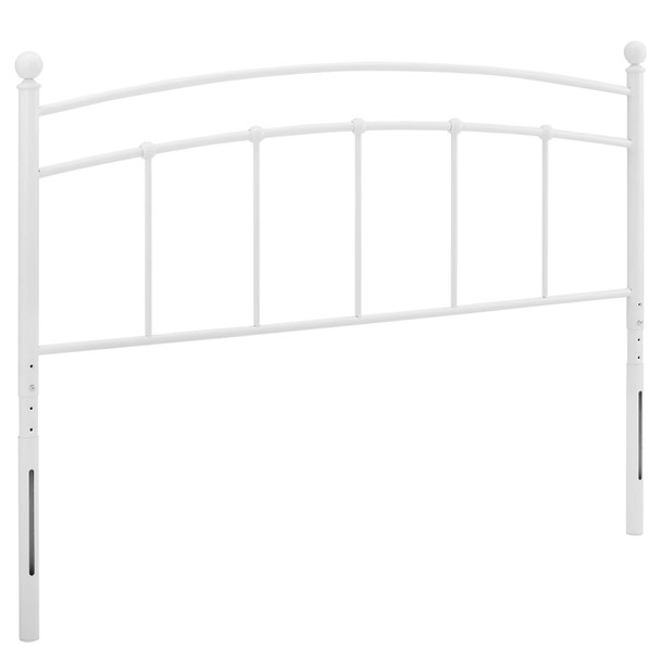 Modway Abigail Full Metal Headboard MOD-6157-WHI In White