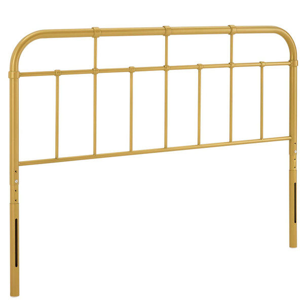 Modway Alessia Twin Metal Headboard MOD-6160-GLD In Gold Finish