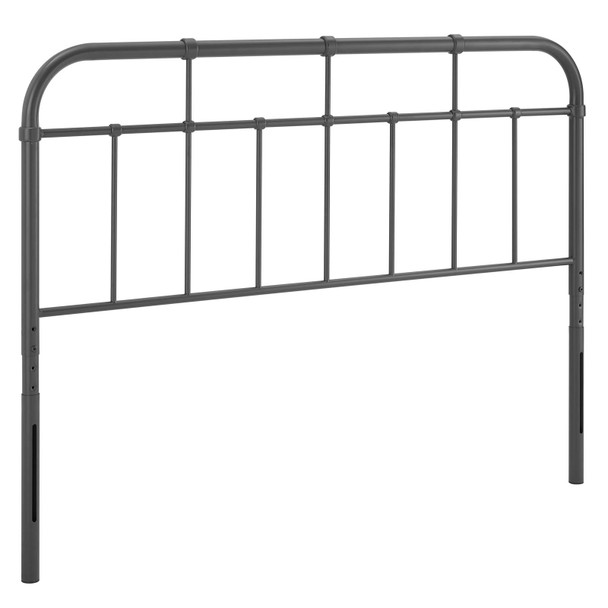 Modway Alessia Queen Metal Headboard MOD-6162-GRY In Gray