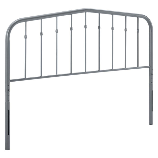 Modway Lennon Full Metal Headboard MOD-6165-GRY In gray