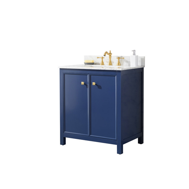 Legion Furniture 30" Blue Finish Sink Vanity Cabinet WLF2130-B