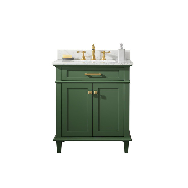 Legion Furniture 30" Vogue Green Finish Sink Vanity Cabinet WLF2230-VG