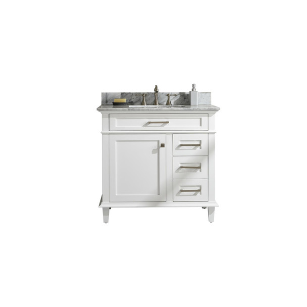 Legion Furniture 36" White Finish Sink Vanity Cabinet WLF2236-W