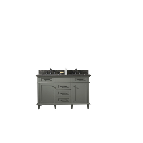 Legion Furniture 54" Pewter Green Finish Double Sink Vanity WLF2254-PG