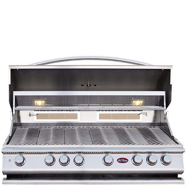 Cal Flame P Series 6 Burner  BBQ Build In gril with Lights - BBQ19P06 Propane Gas