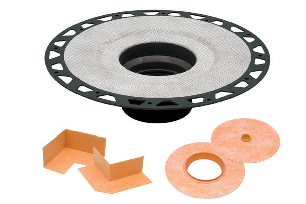 Schluter KERDI-DRAIN - ABS - Flange Kit - 3" Drain Outlet - KD3 FLK ABS (Grate Sold Separately)