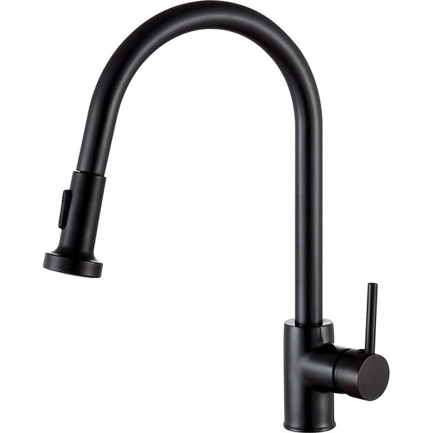 ANZZI Somba Single-Handle Pull-Out Sprayer Kitchen Faucet in Oil Rubbed Bronze