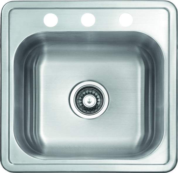 Over mount 19" Stainless Steel Sink, SM1919