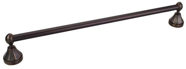 Elements Newbury Brushed Oil Rubbed Bronze 18" Single Towel Bar - Contractor Packed BHE3-03DBAC