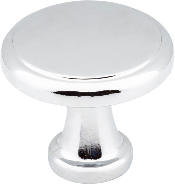 Elements 1-3/16" Diameter Polished Chrome Kenner Cabinet Mushroom Knob 3970-PC