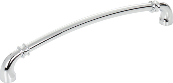Jeffrey Alexander 192 mm Center-to-Center Polished Chrome Marie Cabinet Pull 445-192PC