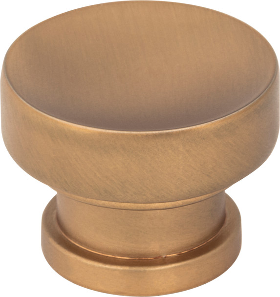 Jeffrey Alexander 1-1/4" Diameter Satin Bronze Elara Cabinet Knob 484SBZ