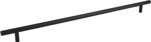 Elements 673 mm Center-to-Center Hollow Matte Black Stainless Steel Naples Cabinet Bar Pull 761SSMB