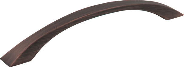 Jeffrey Alexander 160 mm Center-to-Center Brushed Oil Rubbed Bronze Flared Philip Cabinet Pull 767-160DBAC