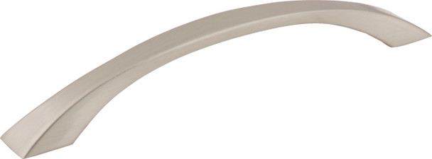 Jeffrey Alexander 160 mm Center-to-Center Satin Nickel Flared Philip Cabinet Pull 767-160SN